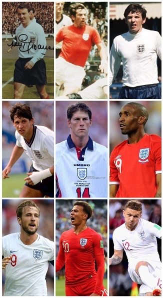 Spurs WK-scorers voor Engeland