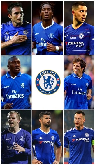 Chelsea PL Goalscorers