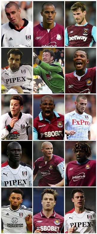 Played for Fulham & West Ham