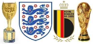 England Goals against Belgium