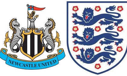 England players affiliated with Newcastle