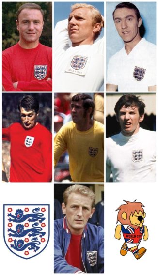 Jugadores de Londres Copa Mundial 1966
