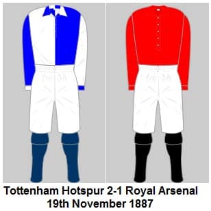 Tottenham Hotspur x Real Arsenal 1887