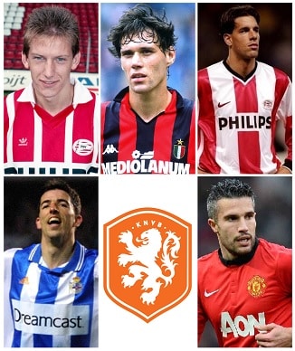 Hat-tricks da Liga dos Campeões da Holanda