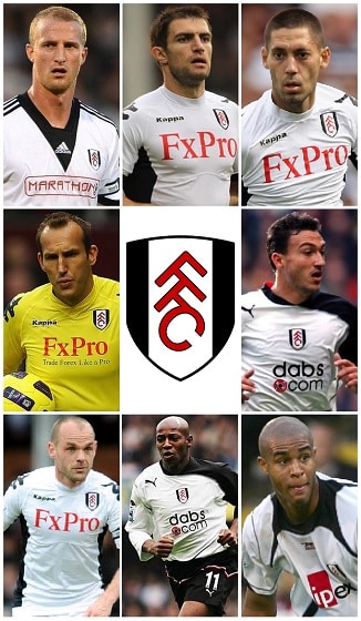 Top Fulham PL Appearances