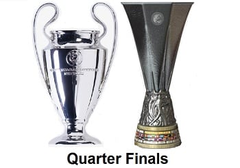 2021 UEFA Champions League & Europa League Quarter Finals