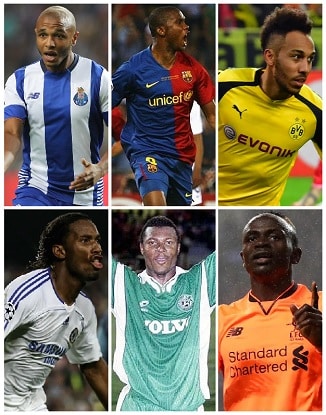 Triplette africane della UEFA Champions League