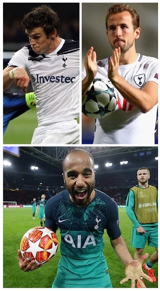 Hat-tricks da Liga dos Campeões do Tottenham Hotspur