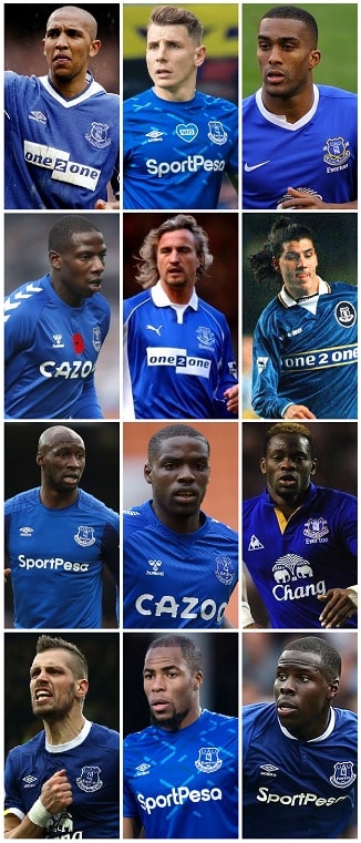Everton PL Frenchmen