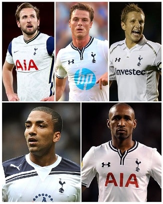 Jugadores ingleses del año del Tottenham Hotspur