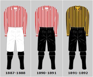 Stoke dal 1888-89 al 1891-92