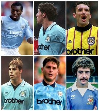 English Manchester City Players of the Year