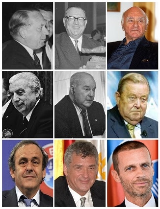 Президенты УЕФА