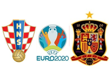 Croatia v Spain Euro 2020