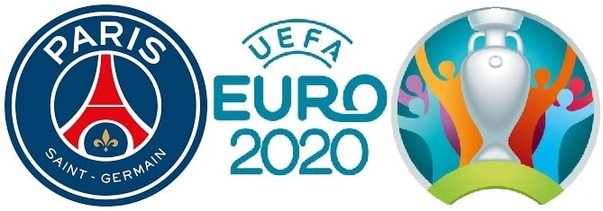 Euro 2020 Players from PSG