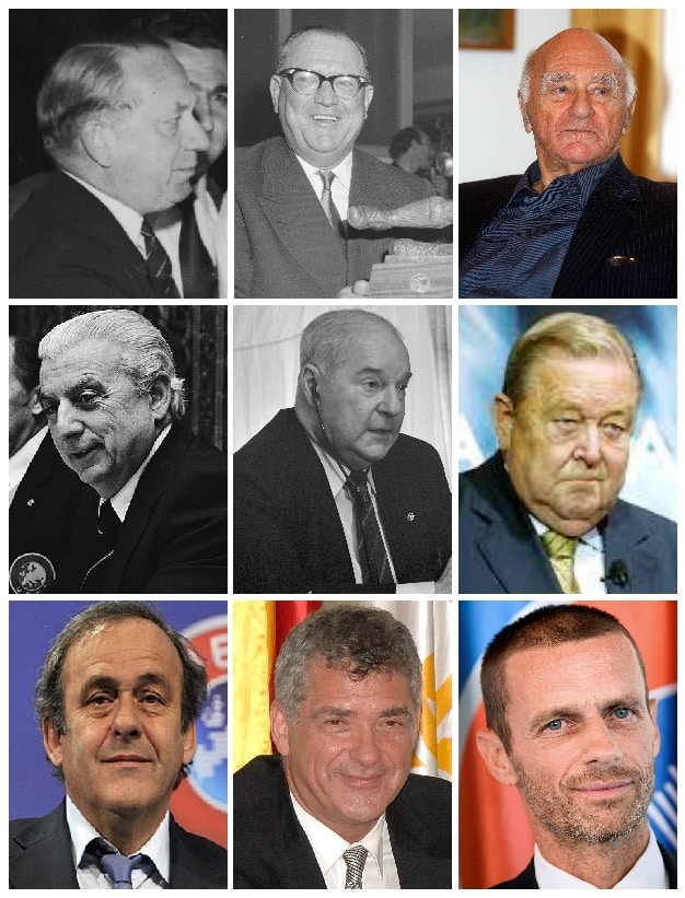 Президенты УЕФА