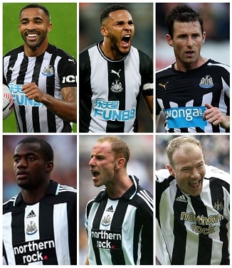 Az év angol Newcastle United játékosai