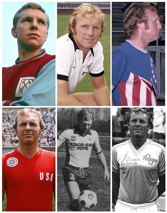 Bobby Moore's six Clubs