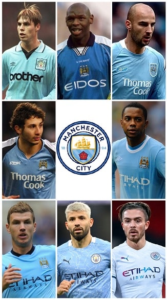 Manchester City Number 10s