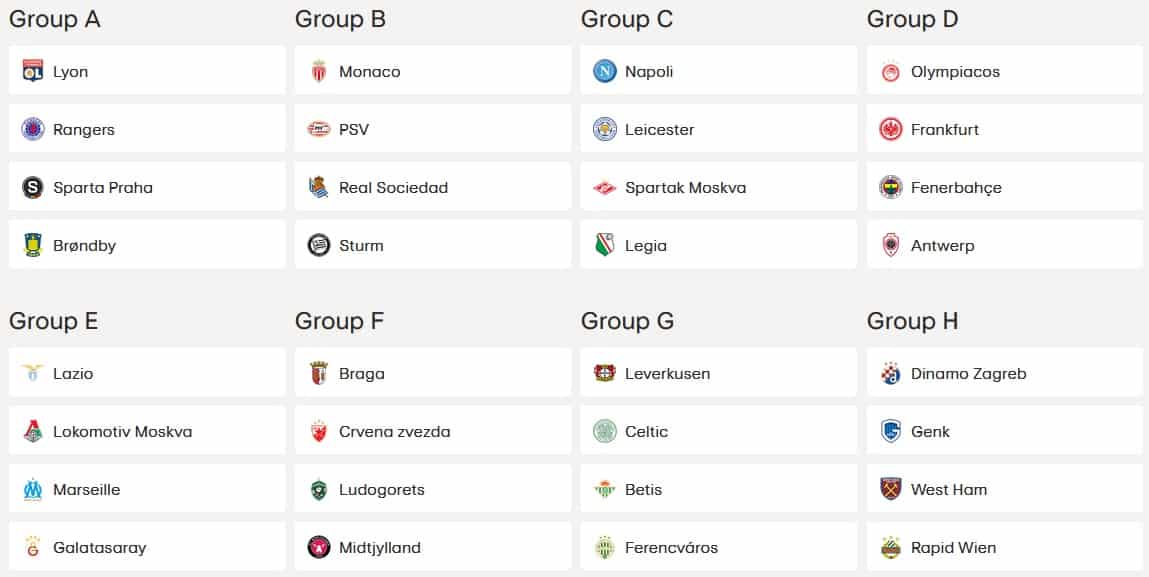 2021-22 הליגה האירופית של אופ"א