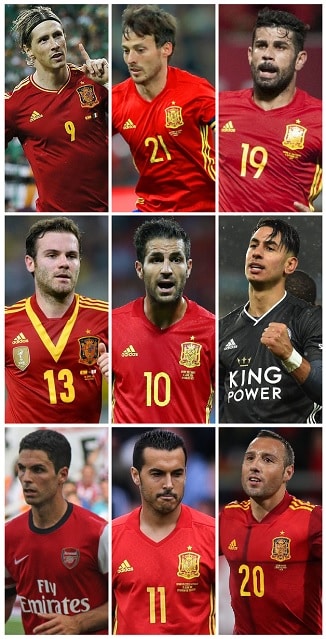 Spaanse PL doelpuntenmakers