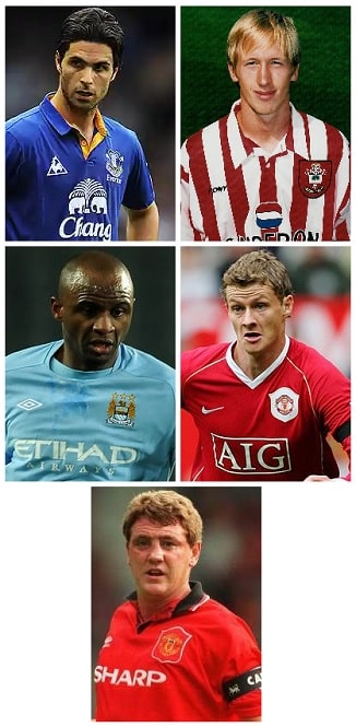 Treinadores e jogadores da Premier League 2021-22