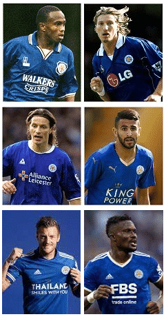 Leicester City EPL Shirt Sponsors