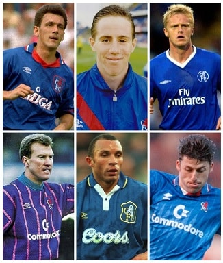 Who are the Republic of Ireland players with Premier League Appearances for Chelsea FC? 12 Republic of Ireland Chelsea Players