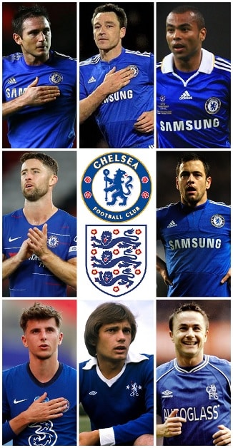 Chelsea FC Engeland Caps