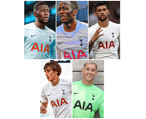 Transferências de jogadores do Tottenham Hotspur no verão de 2021