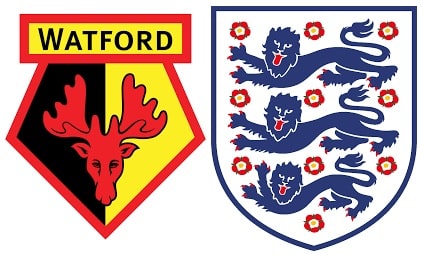 England Players from Watford FC