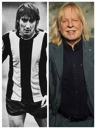 Rod Stewart and Ric Wakeman and Brentford