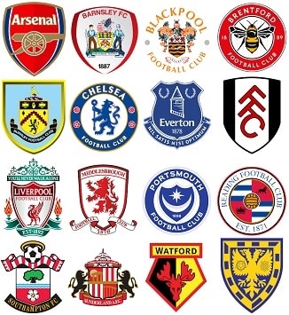 Single Word PL Clubs