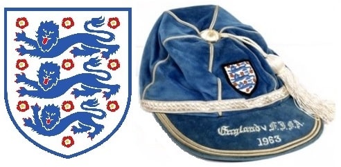 England Football Caps