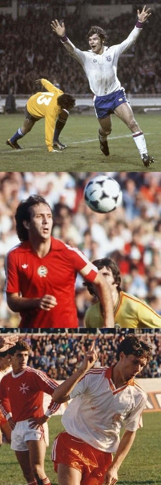 Which three players scored five goals each in a UEFA European Championship Qualification match? 12 UEFA Goals