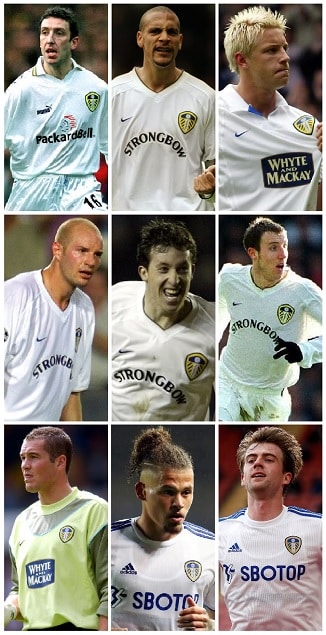 Leeds United England Caps