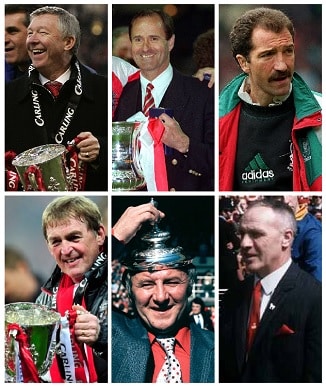 Schotse FA Cup winnende managers