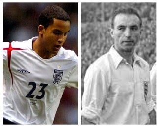 Jogadores mais jovens e mais velhos da Inglaterra