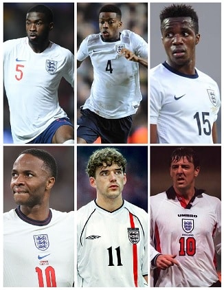 Jogadores da Inglaterra nascidos no exterior