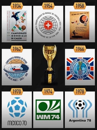 Copas del mundo con 16 equipos