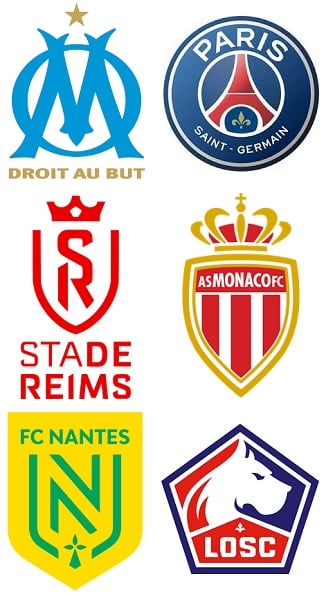 Campeões da Liga Francesa