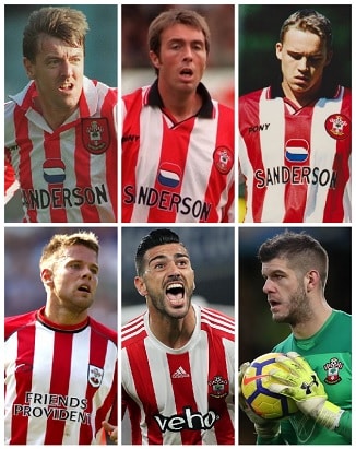 Jugadores del mes de Southampton PL