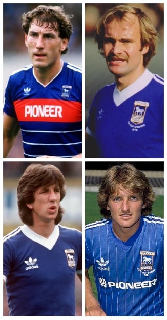Ipswich Town England Appearances