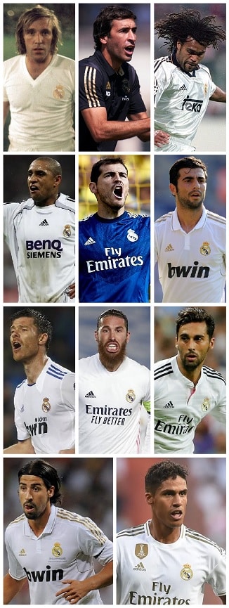 Vincitori della Coppa del Mondo del Real Madrid