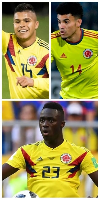 أهداف وتمريرات الكرة الكولومبية