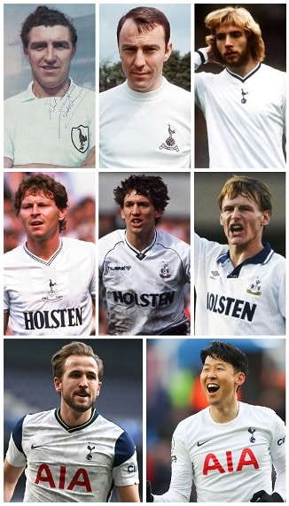 Máximos goleadores de la máxima categoría del Tottenham Hotspur
