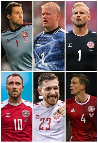 Danish League Appearances