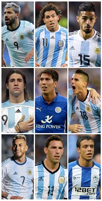 Top Argentinian PL Goalscorers