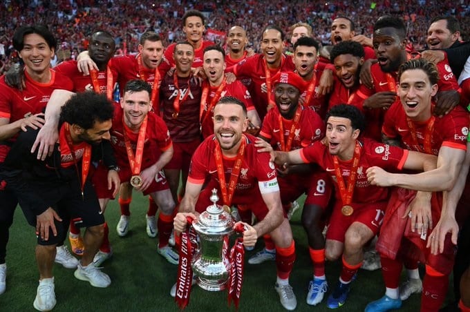 Liverpool 2022 FA-kupa győztesei