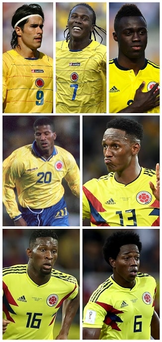 Apparitions du PL colombien